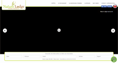 Desktop Screenshot of naturelodge-ambre.com